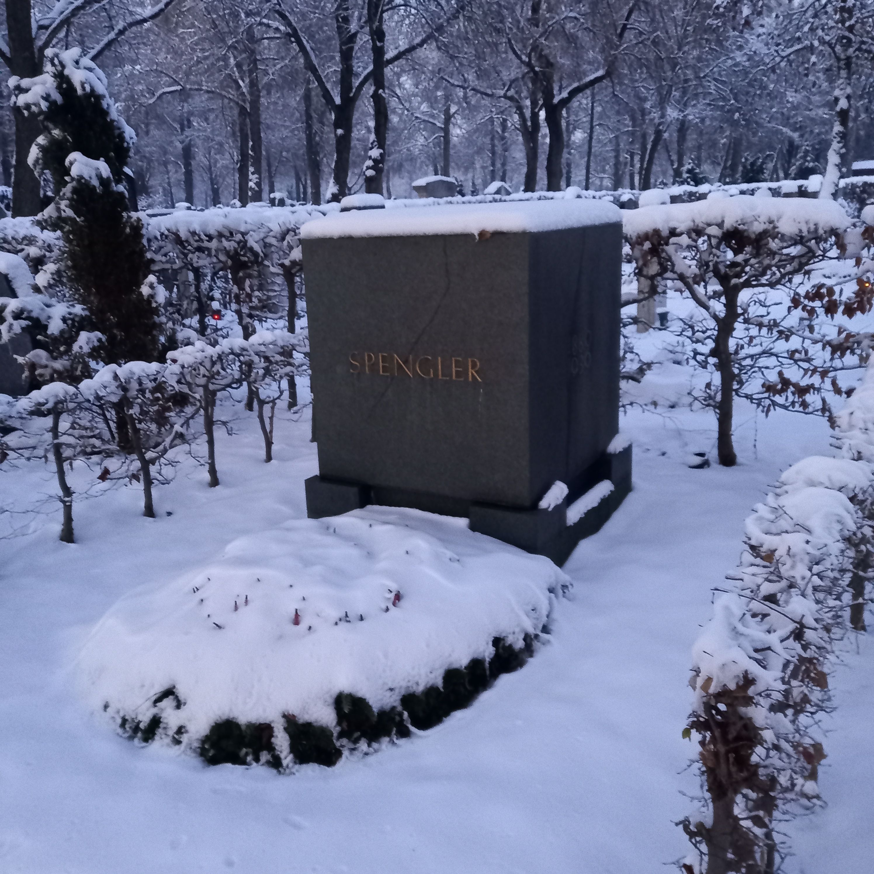 Grabstätte von Oswald Spengler auf dem Nordfriedhof München